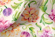 Peach Serenade Pattern & Motifs, a Pattern Graphic by Zeesi Design Garden (Thumbnail 7 of 12)