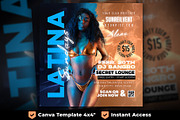 Party Flyer, Canva Club Flyer, a Flyer Template by FLYERHIVE (Thumbnail 1 of 3)