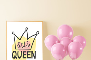 Little Queen Vector Set