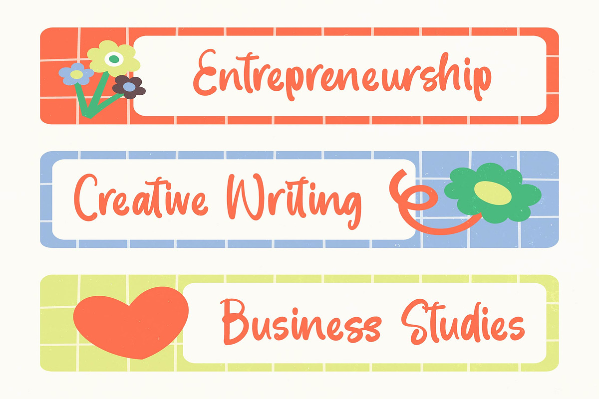 Peace Home Sticky Notes & Quotes, a Script Font by Letterena Studios Script (Photo 5 of 10)