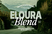 Eloura Blend - Font Duo, a Serif Font by ErgibiStudio (Thumbnail 1 of 10)