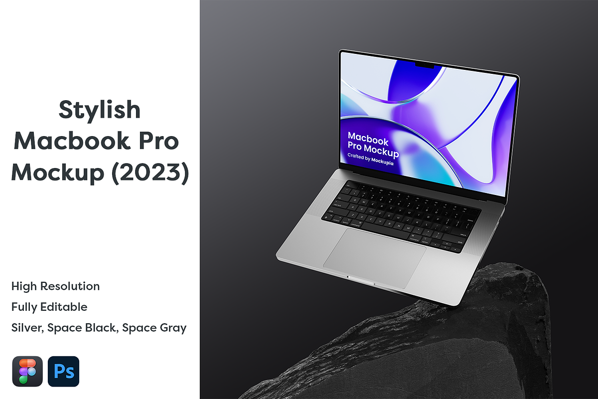 Macbook Pro Mockup | PSD and Figma