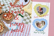 Sherbet. Sweet and Messy Girly Font, a Handwritten Font by AnMark (Thumbnail 10 of 11)