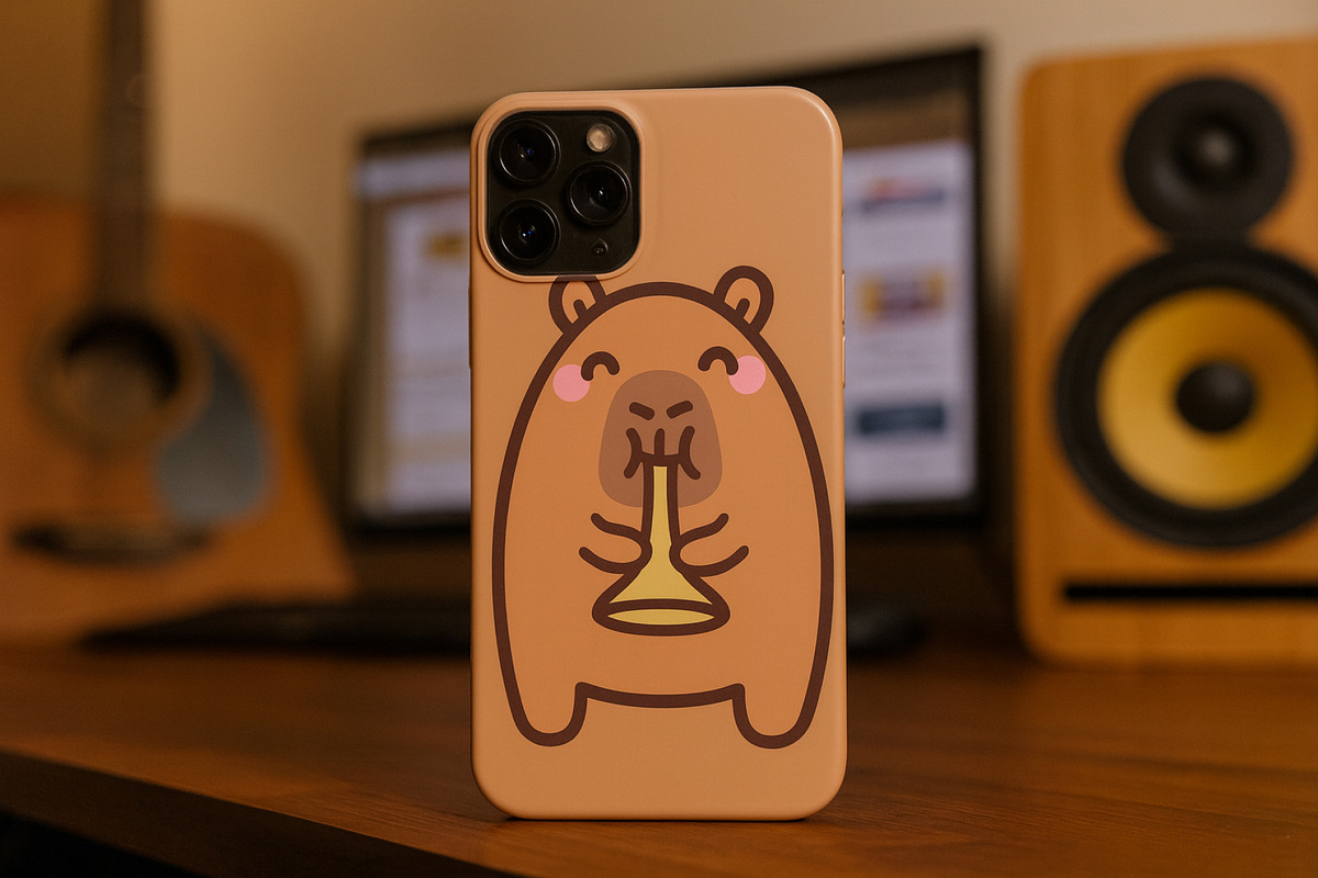 Capybara Music Clipart Set, an Animal Illustration by Palau (Photo 4 of 10)