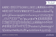 Pocket Px cute font, a Script Font by Letradora (Thumbnail 4 of 4)