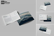 Postcard Mockup, an Advertising Mockup by GraphicWindow (Thumbnail 1 of 6)
