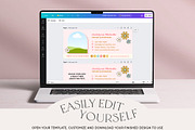 Retro Floral Email Signature Canva, an Email Template by Summit Avenue (Thumbnail 4 of 5)