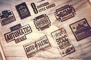 8 Vintage American Badges, a Branding & Logo Template by Elegrad Design Agency (Thumbnail 2 of 2)
