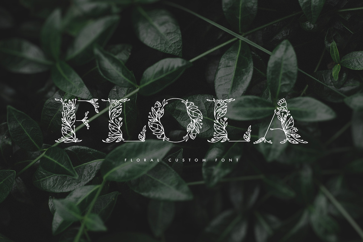 Flola Hand Drawn Font