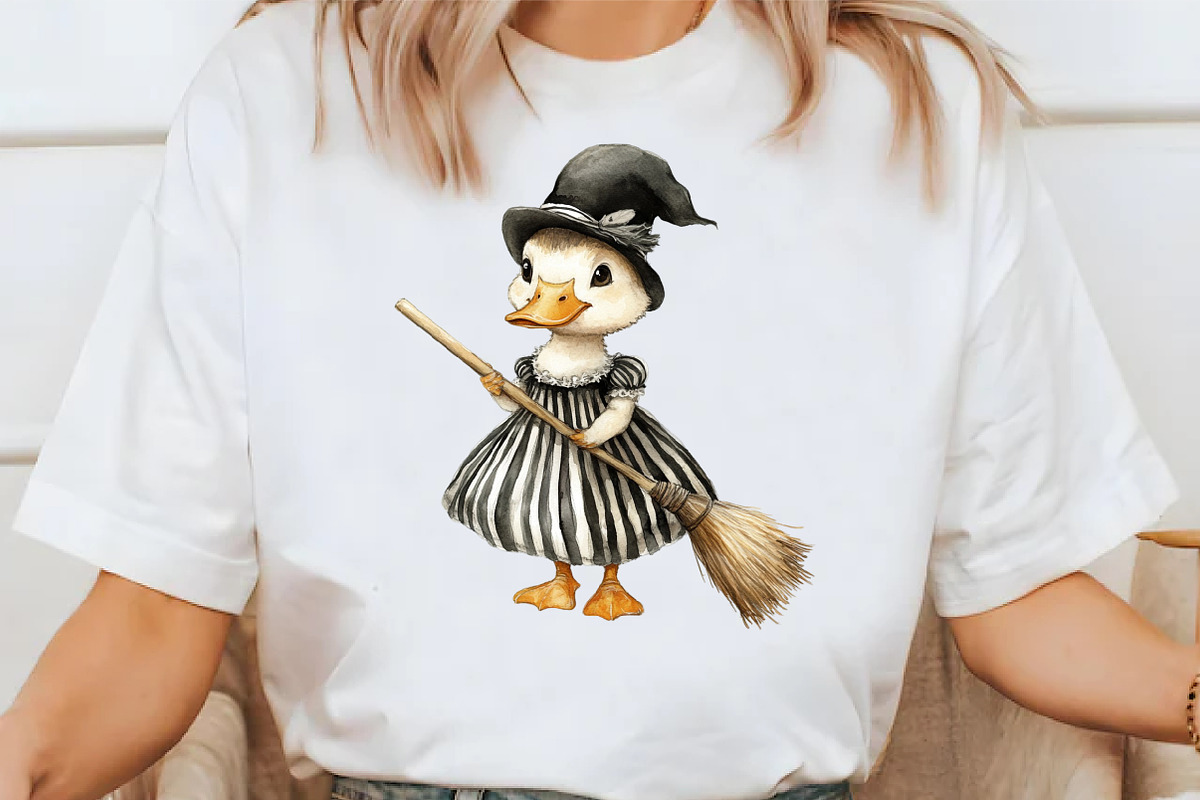 Halloween Goose Clipart PNG Sublimat, a Graphic by Libby Wishes (Photo 4 of 6)