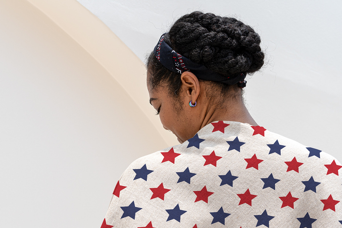 American USA flag patterns set, a Pattern Graphic by Swetsol (Photo 6 of 9)