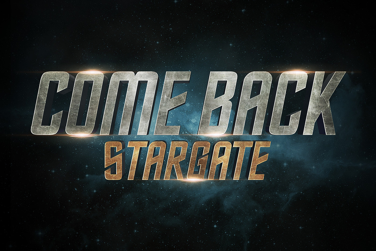 Cinematic 3D Text Effects Vol.10 preview 6