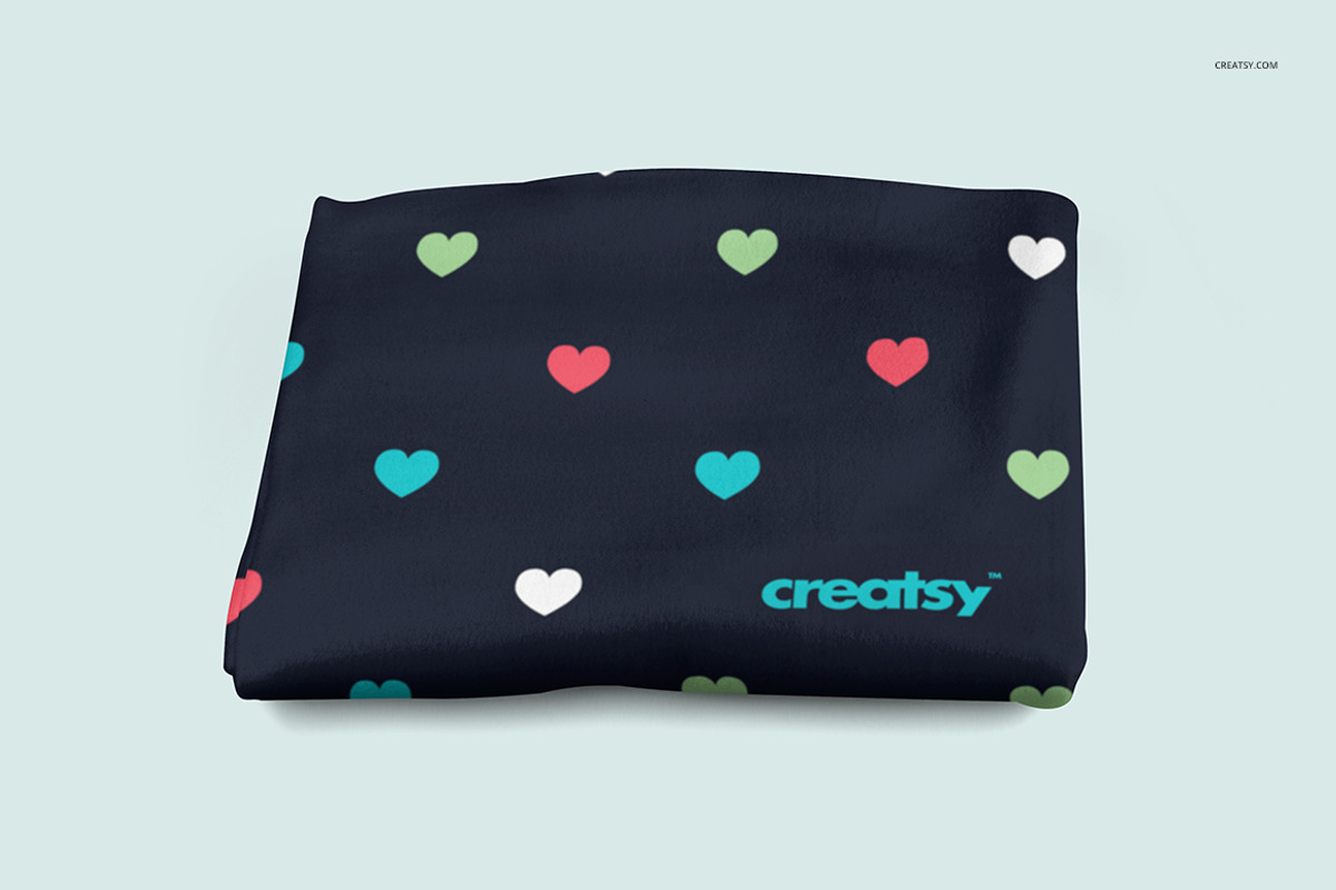 Fleece Blanket Mockup Set, a Product Mockup by creatsy4 (Photo 2 of 8)