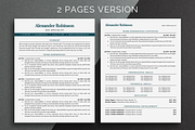 ATS Resume Template Google Docs, a Resume Template by bonadigitals (Thumbnail 2 of 5)