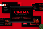 Cinema - Movie Powerpoint, a Presentation Template by Deepslide Studio (Thumbnail 1 of 6)