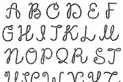 Rope Alphabet Vector Letters SVG PNG, a Graphic by TanchaArt (Thumbnail 2 of 7)