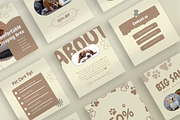 Pet Social Media Template - Canva, a Social Media Template by Lunaria (Thumbnail 2 of 2)