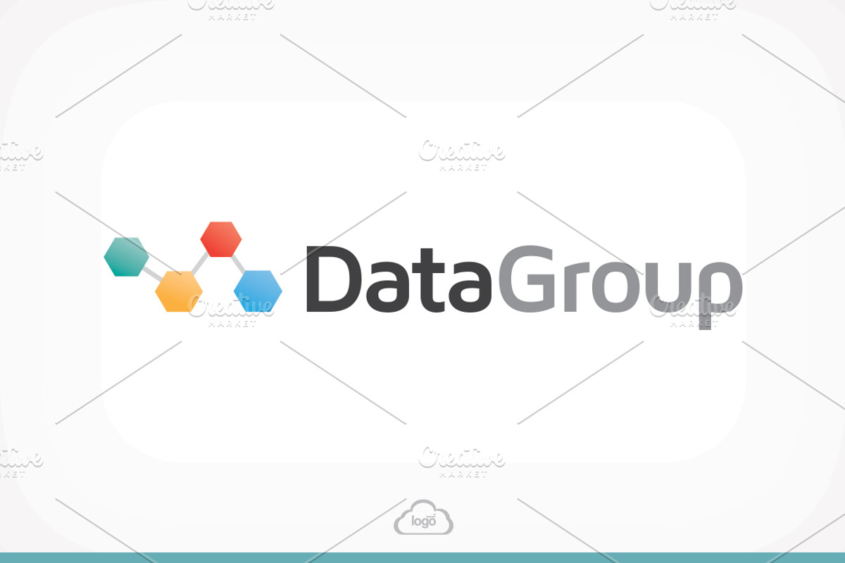 Data Group Logo Template, a Branding & Logo Template by Logo Heaven