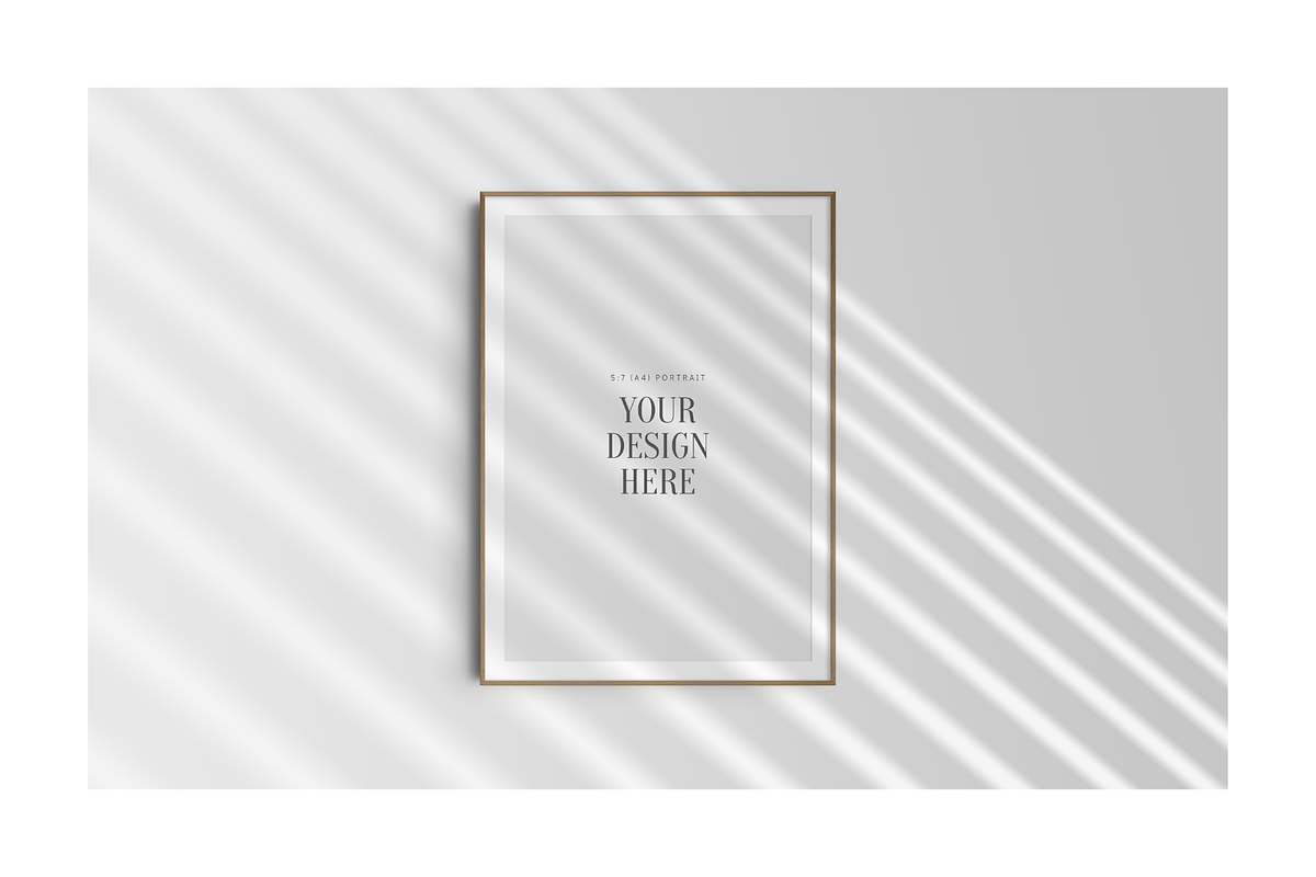 Frame Mockup 5:7 (A4) Portrait, a Mockup by DESIGN BY nube (Photo 10 of 15)
