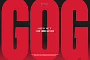 TRT NOIRE Authentic Condensed, a Sans Serif Font by truetype (Thumbnail 5 of 15)