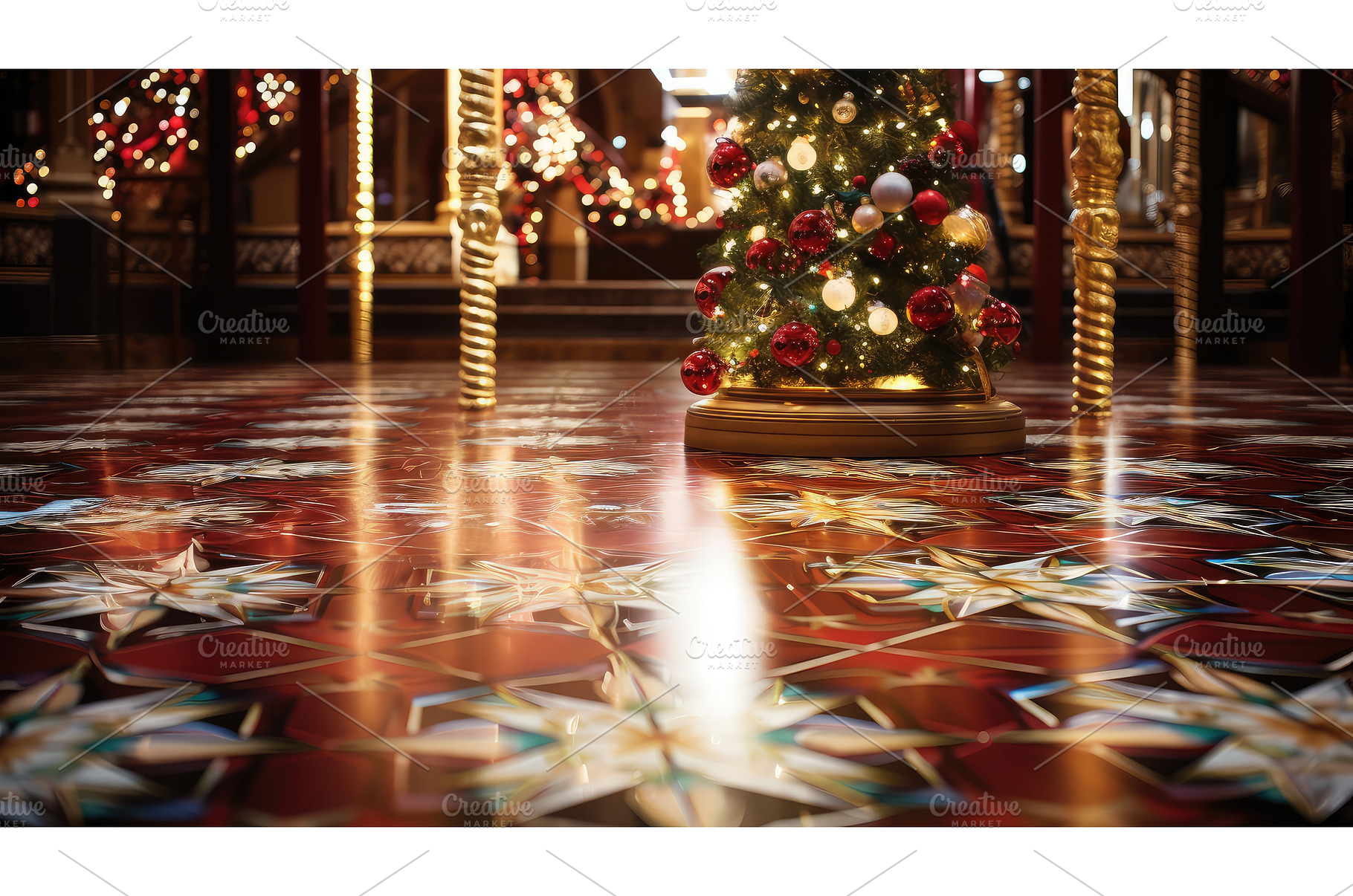 explore holiday floor ai generated, a Holiday Photo by pikepicture