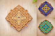 10 - 3D Flower Mandalas Collection, an Object Graphic by Arshad Ali (Thumbnail 14 of 18)