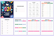 2026 Student Planner Canva Kdp, a Stationery Template by Mustafiz (Thumbnail 2 of 6)