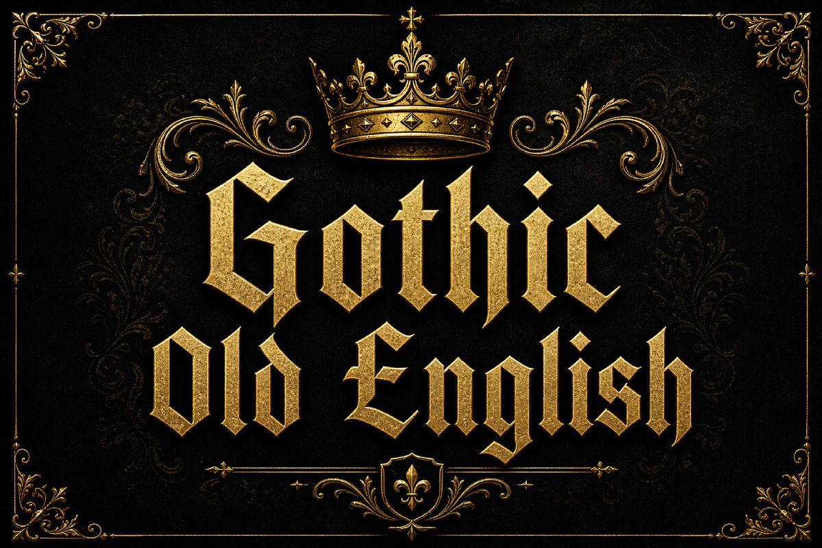 Gothic Old English, a Blackletter Font by Wow Magic (Photo 2 of 4)