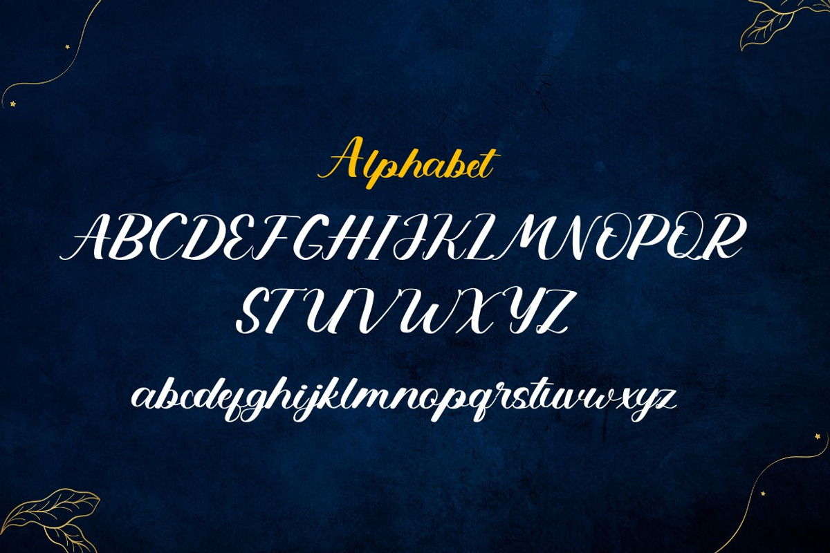 Lumirnas - Old Script Font, a Script Font by Dhabee (Photo 2 of 15)