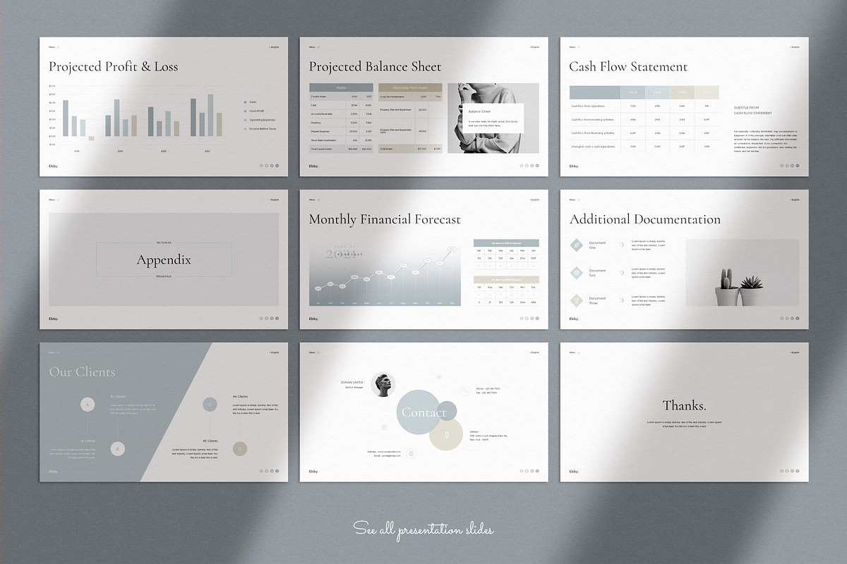 Business Plan PowerPoint Template, a Presentation Template by TemplatesForest (Photo 9 of 10)