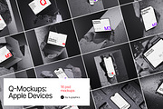 Q-Mockups: Apple Devices, an iPhone Mockup by ls.graphics (Thumbnail 1 of 9)