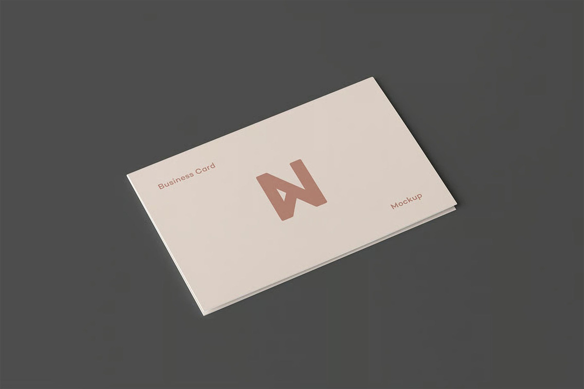Bi-Fold Business Card Mock-up, an Advertising Mockup by zippypixelstudio (Photo 4 of 11)