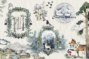 Fall in Forest Autumn Mood, an Animal Illustration by Ann Art Houze (Thumbnail 13 of 22)