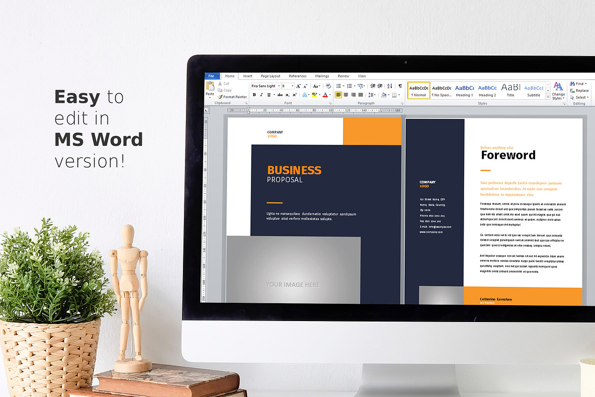 Canva Business Proposal, a Brochure Template by Sabin (Photo 7 of 7)