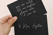 Midnight Wonders - Handwritten Font, a Script Font by Letterative Studio (Thumbnail 3 of 5)