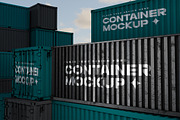 Container Mockup, a Mockup by Mockupnine (Thumbnail 2 of 7)