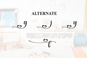 Kindergarten Script Font