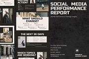 Social Media Performance Slides, a Presentation Template by ShowUp! Studio (Thumbnail 1 of 6)