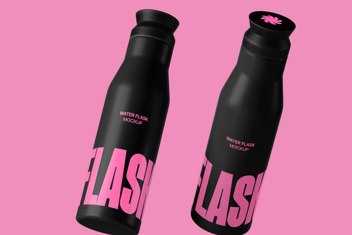 Sports Water Bottle Mockup, a Cups & Container Mockup by graphicsauce (Photo 4 of 4)
