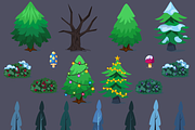 Christmas Game Assets Kit, an Object Graphic by AhNinniah (Thumbnail 6 of 14)