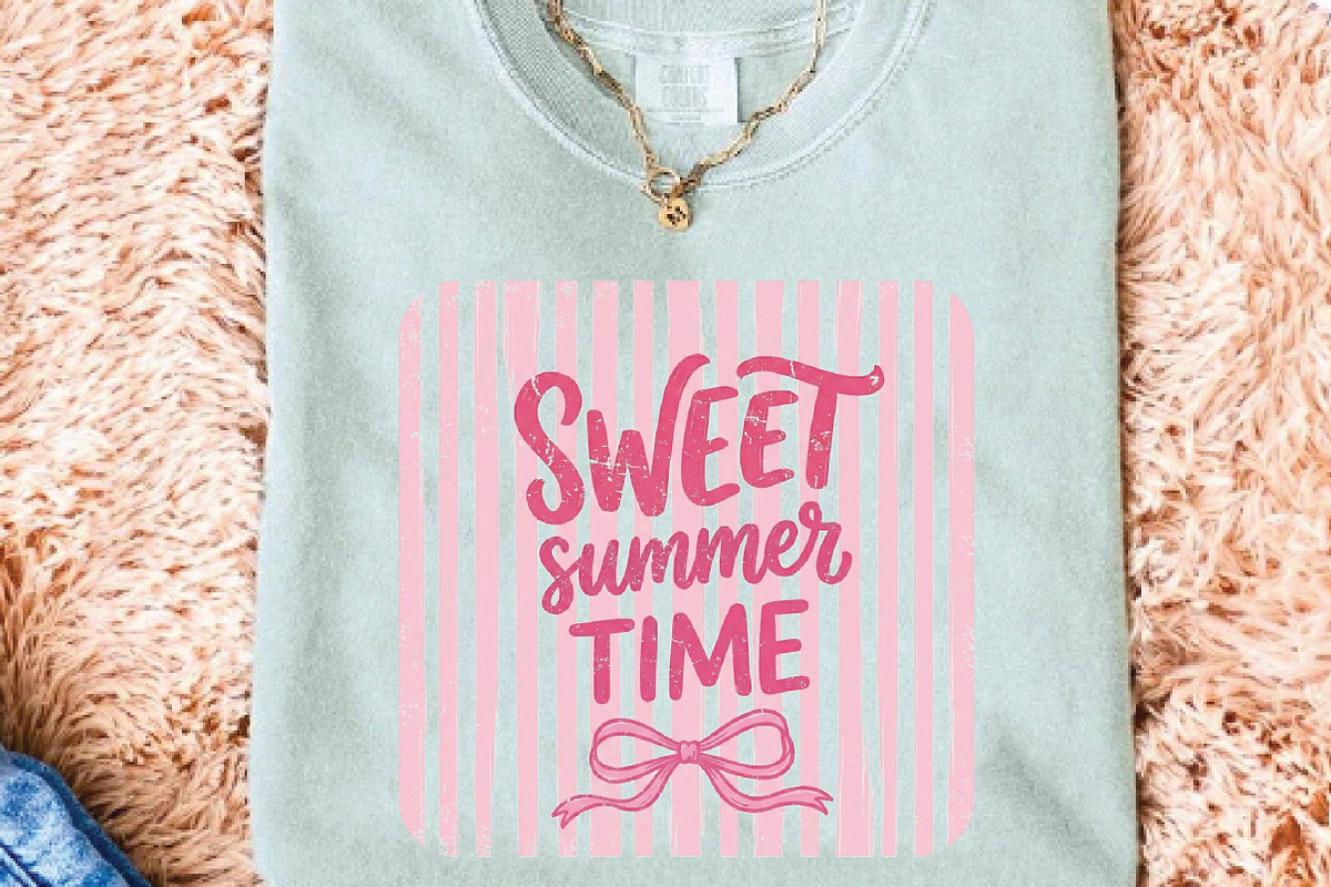Coquette Bow Summer Sublimation, a Seasonal Illustration by DreamPrint404 (Photo 3 of 6)