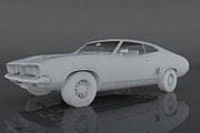 Ford XB Falcon GT, a Cars & Vehicle 3D Model by valtriiu (Thumbnail 12 of 12)