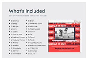 Gym Instagram Feed Canva Templates, a Social Media Template by Cultive Creative (Thumbnail 4 of 13)