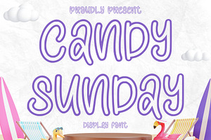 Candy Sunday | Display Font