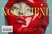 Magnolia Nocturne Editorial Serif