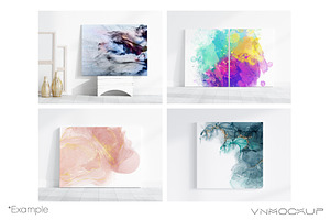 Canvas Mockup Bundle