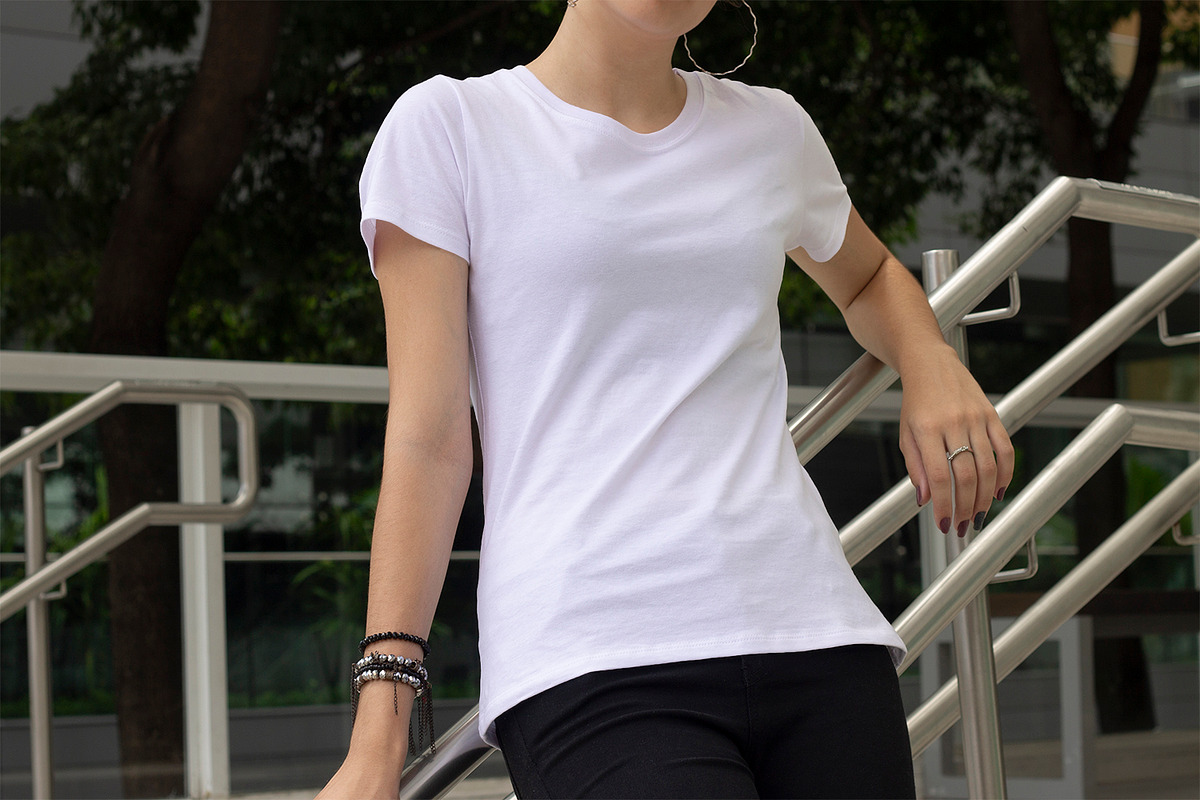 T-shirt Mockups Urban Edition, a Shirt Mockup by Fields (Photo 4 of 25)