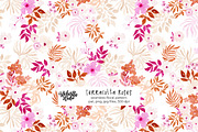 Terracota Roses Pattern, a Pattern Graphic by Webvilla Studio (Thumbnail 1 of 6)