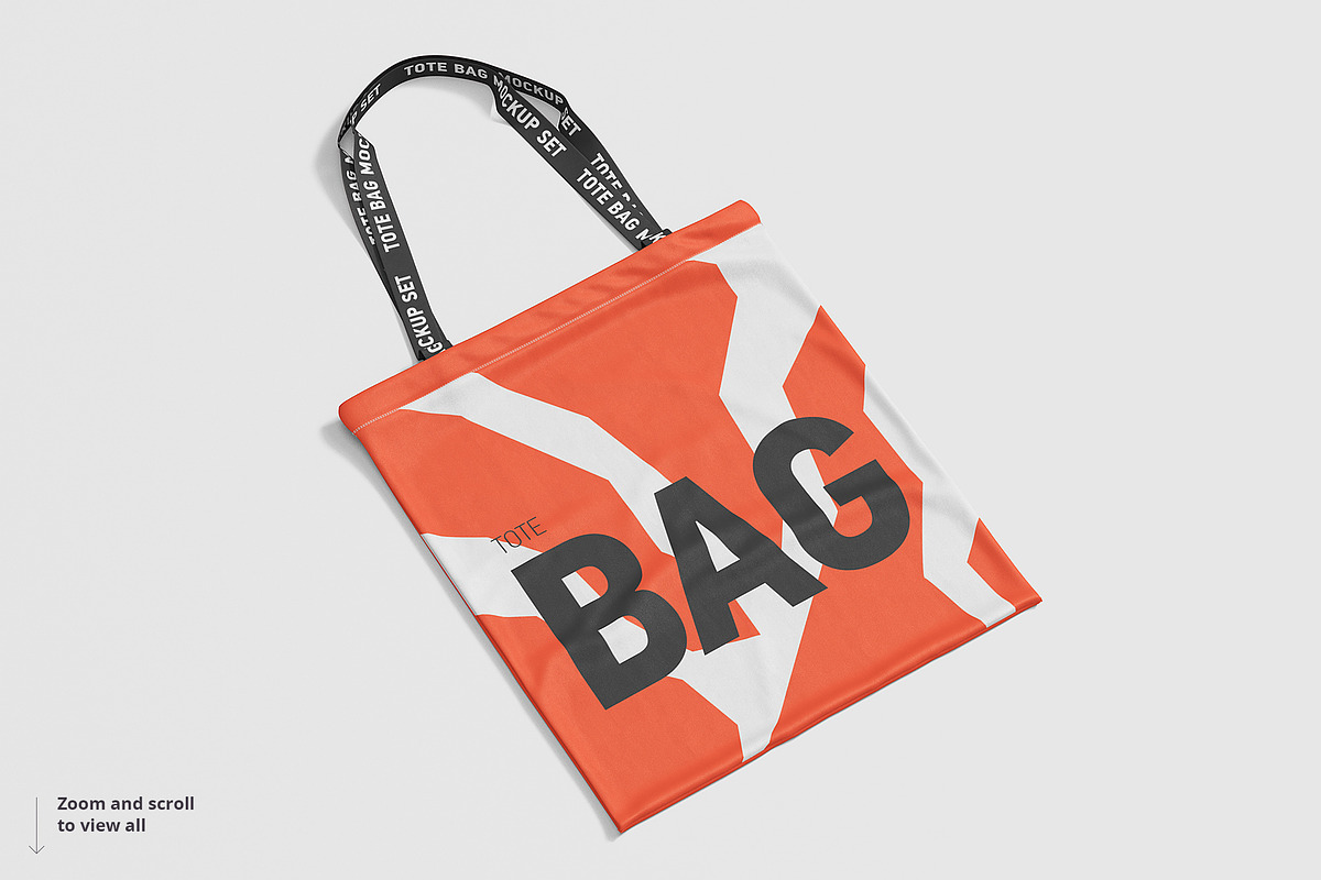 Tote Bag Mockup, a Household Mockup by WebAndCat (Photo 6 of 10)