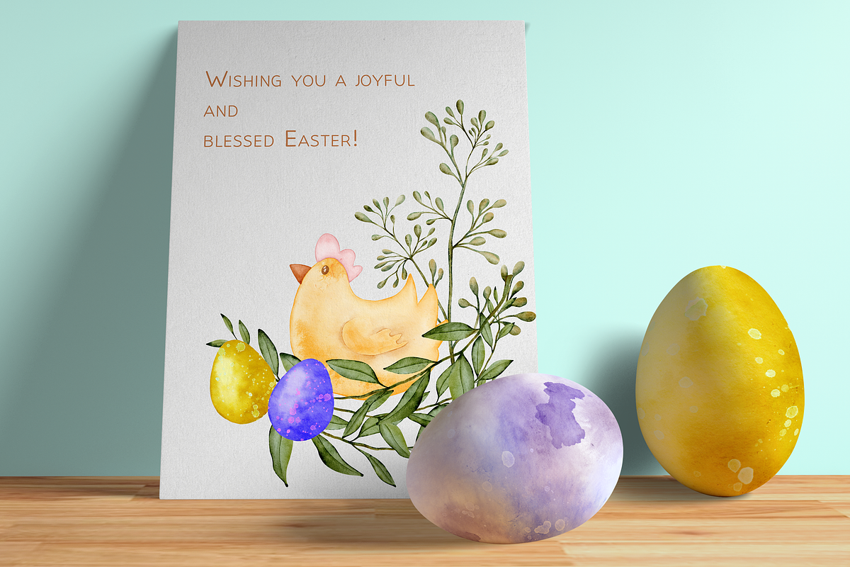 Pastel Easter Dreams Set, a Decorative Illustration by Aurella Art (Photo 5 of 11)